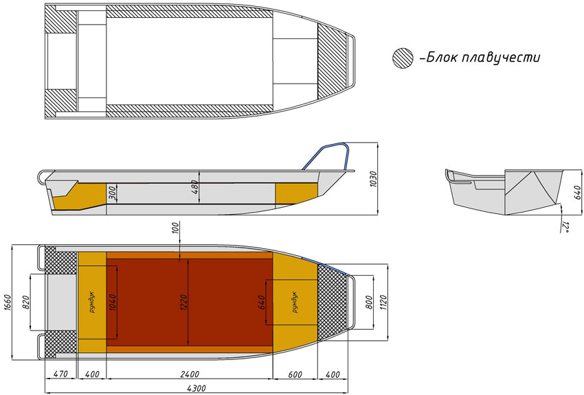 чертёж для - Wyatboat-430 Master