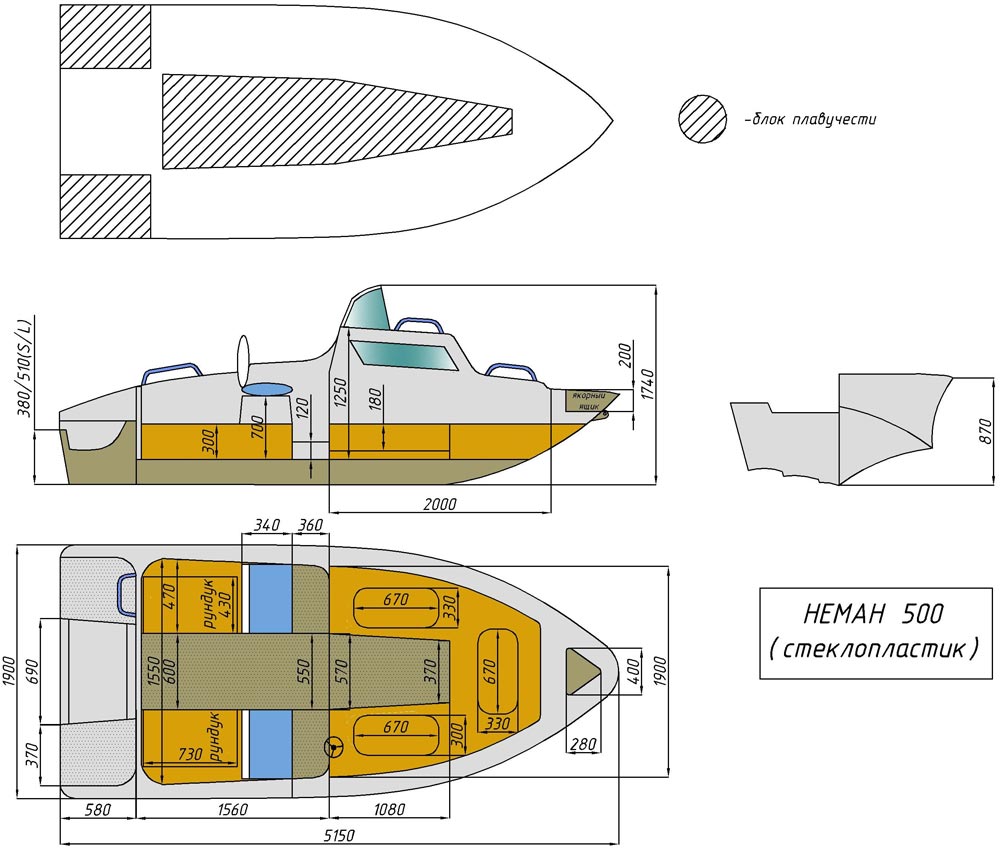 чертёж для - Neman-500